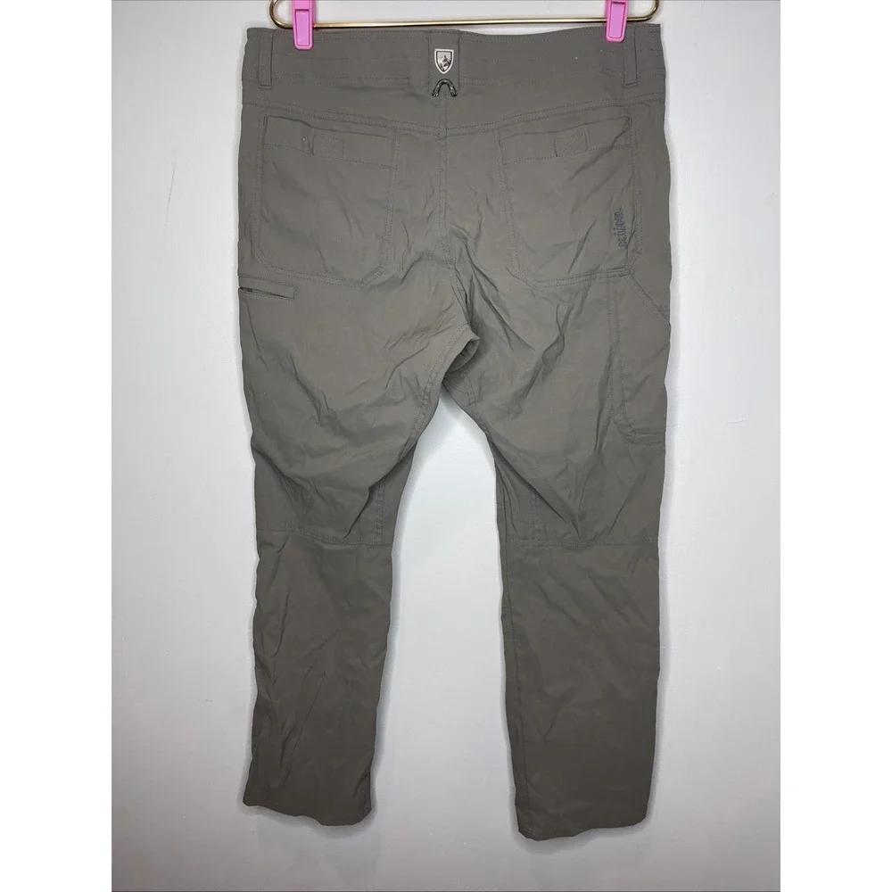 Mens Kuhl Green Kakhi Activewear Hiking Pant 36 by 30